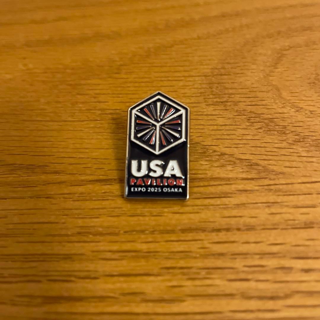 【バラ売り可！】万博のピンバッジ　アメリカパビリオン！5個セット