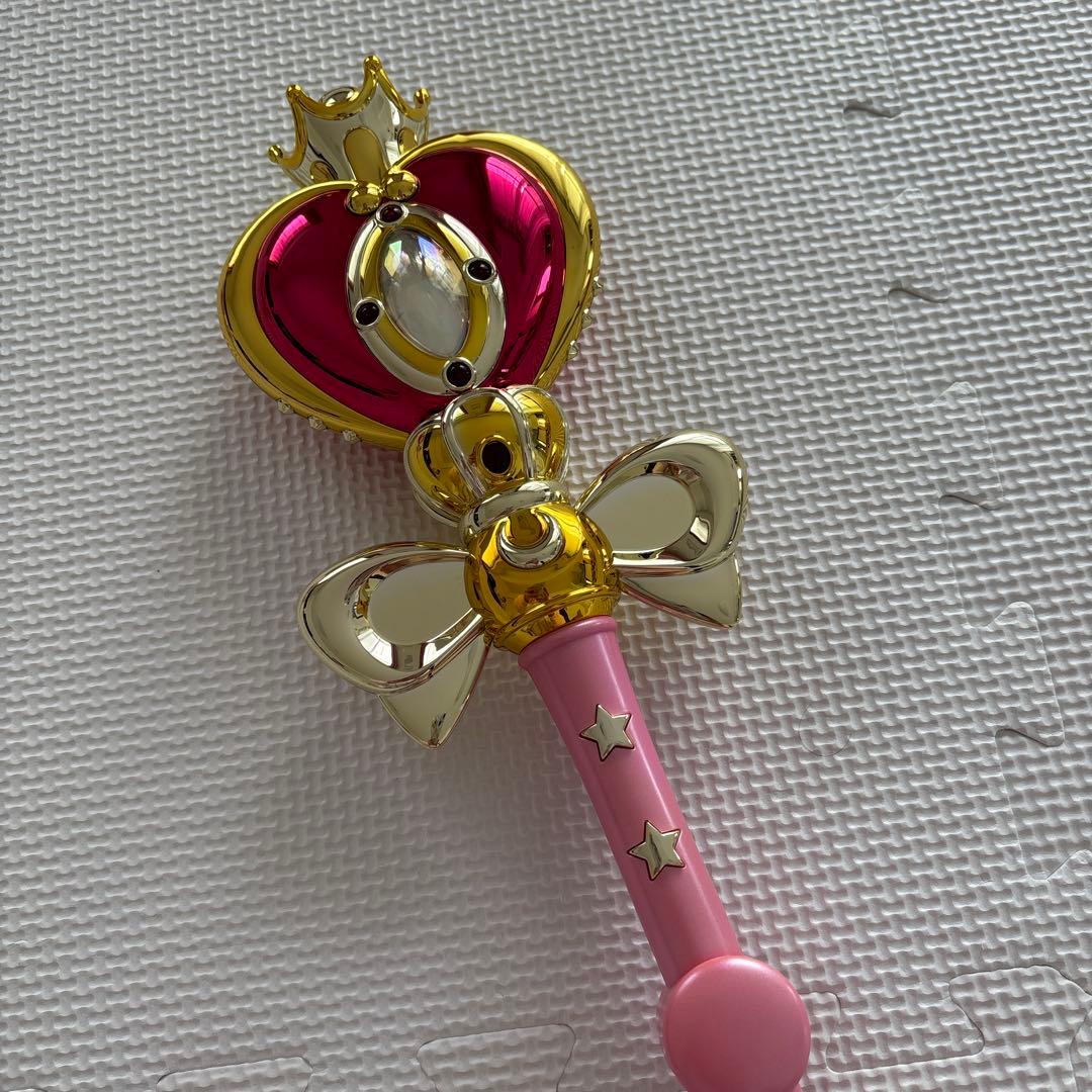 美品♡スパイラルハートムーンロッド　proplica