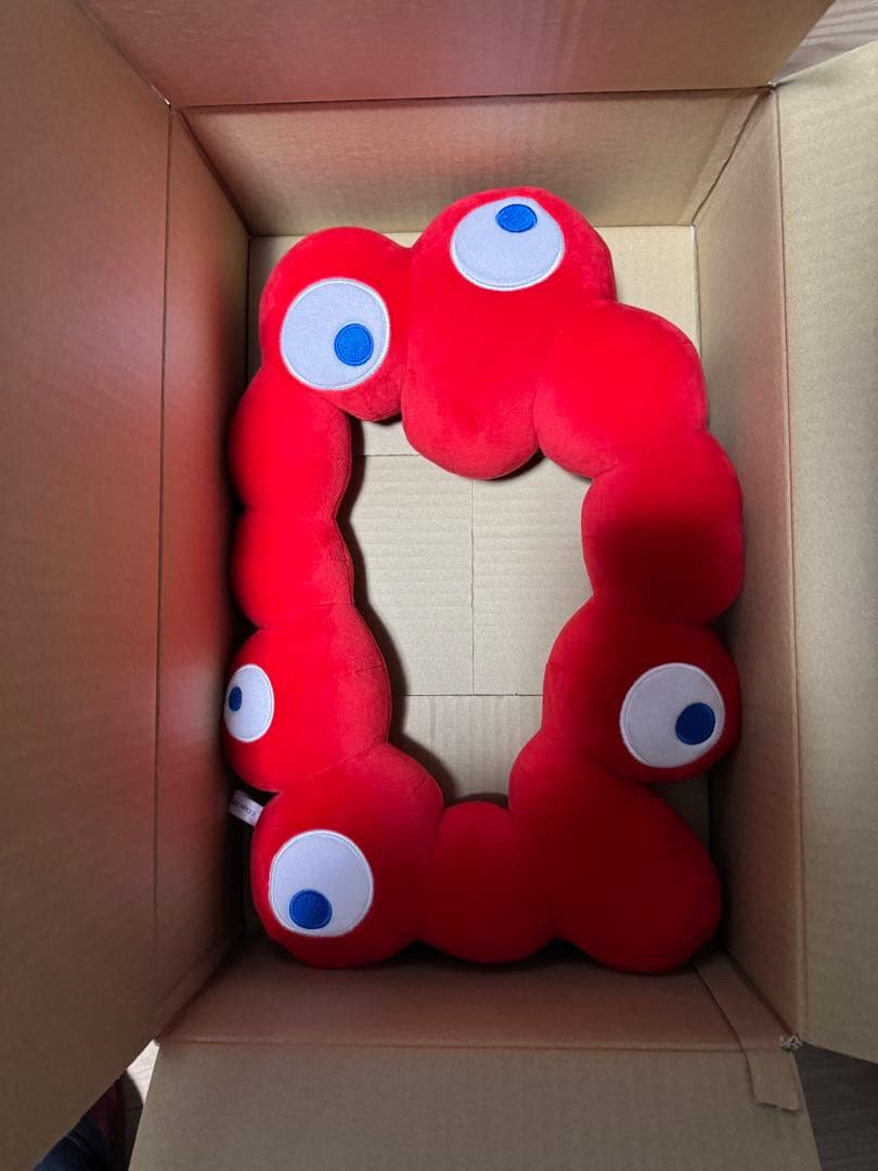 『会場で購入』大阪万博ミャクミャクなりきりクッションぬいぐるみ　L サイズ