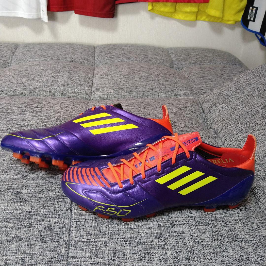 F50サッカースパイク 最軽量天然皮革バージョン