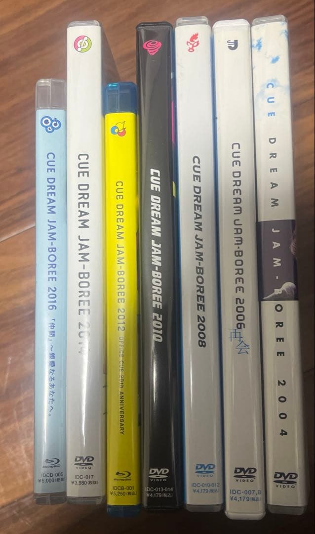 CUE DREAM JAM−BOREE 2004−2016 7枚組