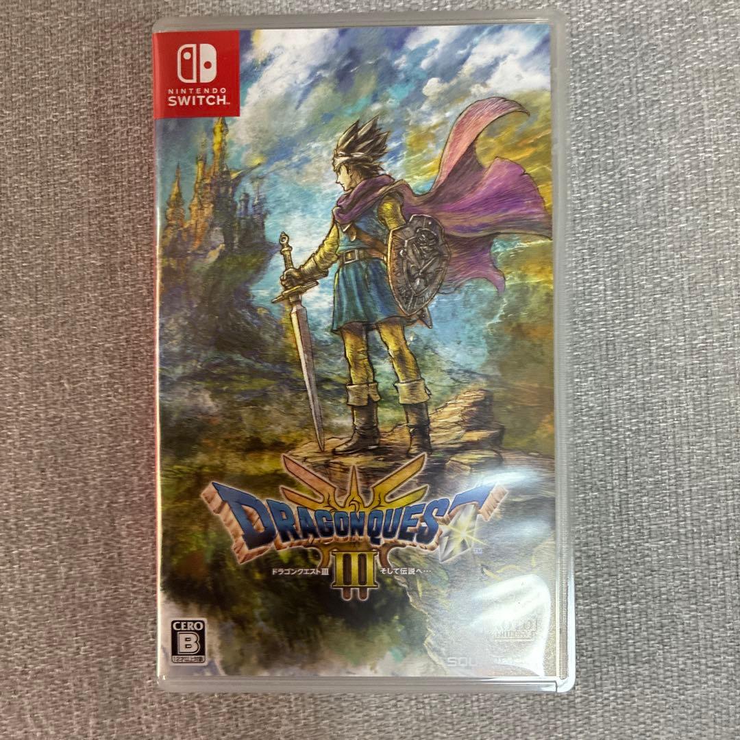 超美品　switch版　ドラクエ1&2 3とブック型収納ボックスとビンズロトの盾