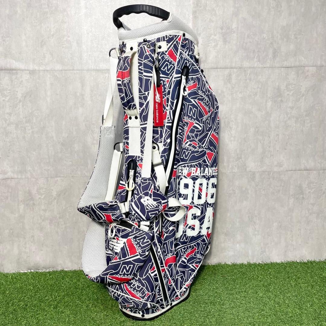 NEW BALANCE ニューバランス キャディバッグ ゴルフバッグ スタンド式