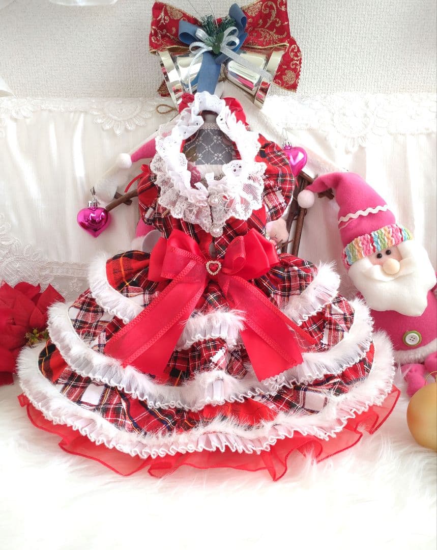 Nonmokaページ♡ハンドメイド♡ハンドメイド犬服♡犬服♡クリスマス犬服