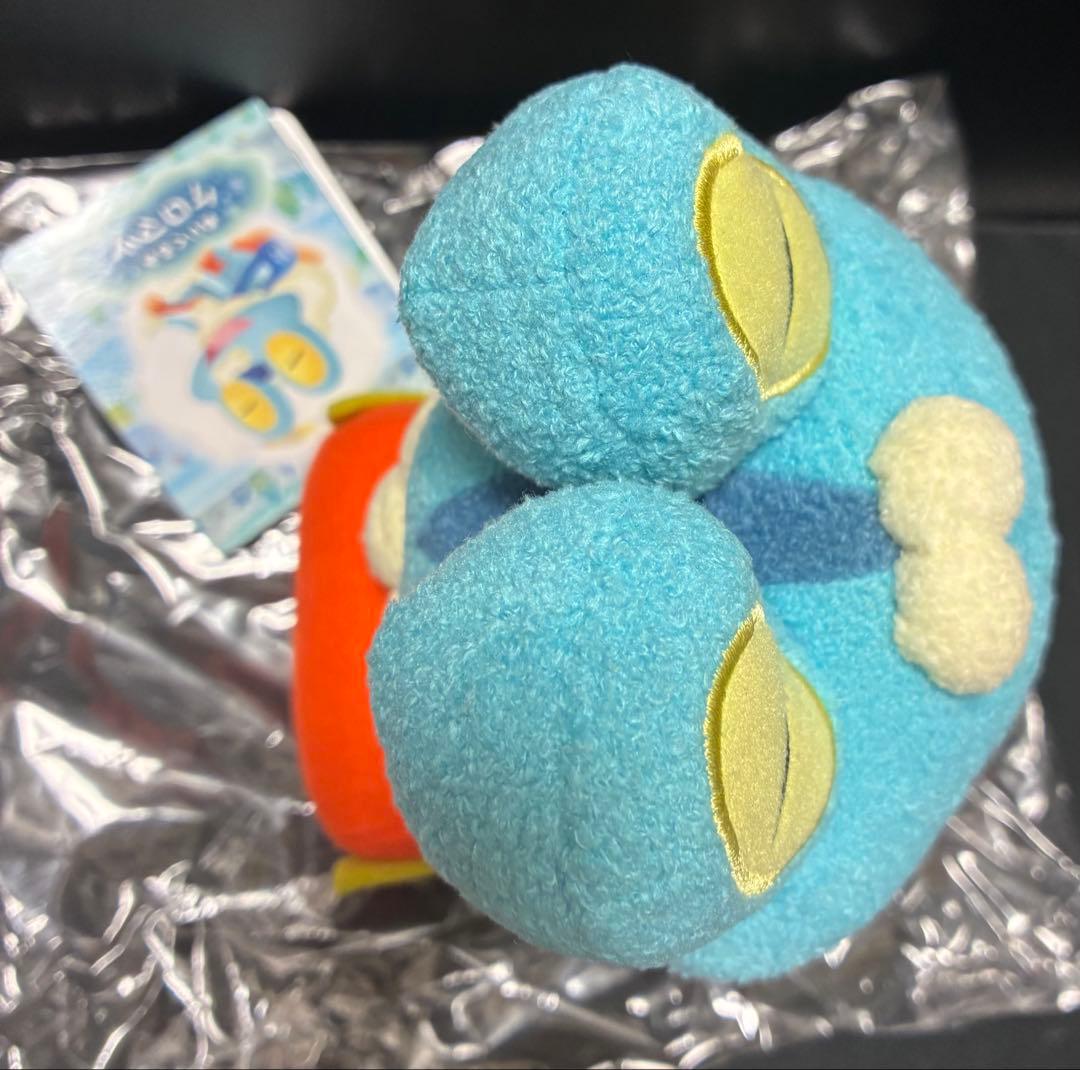 【タグ付き、レア】 ポケモンセンター ケロマツドール ぬいぐるみ ぽかぽか雪遊び