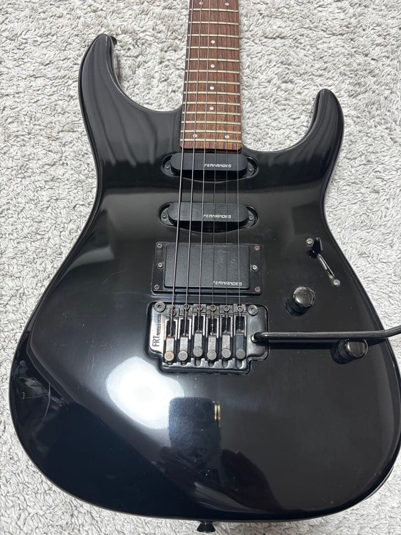 Fernandes FR-55 エレキギター　ブラック