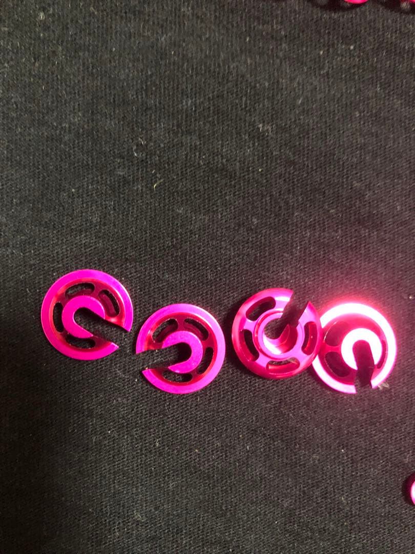 アルミパーツセット（パープル）ヨコモ　ae RC-10TC3用