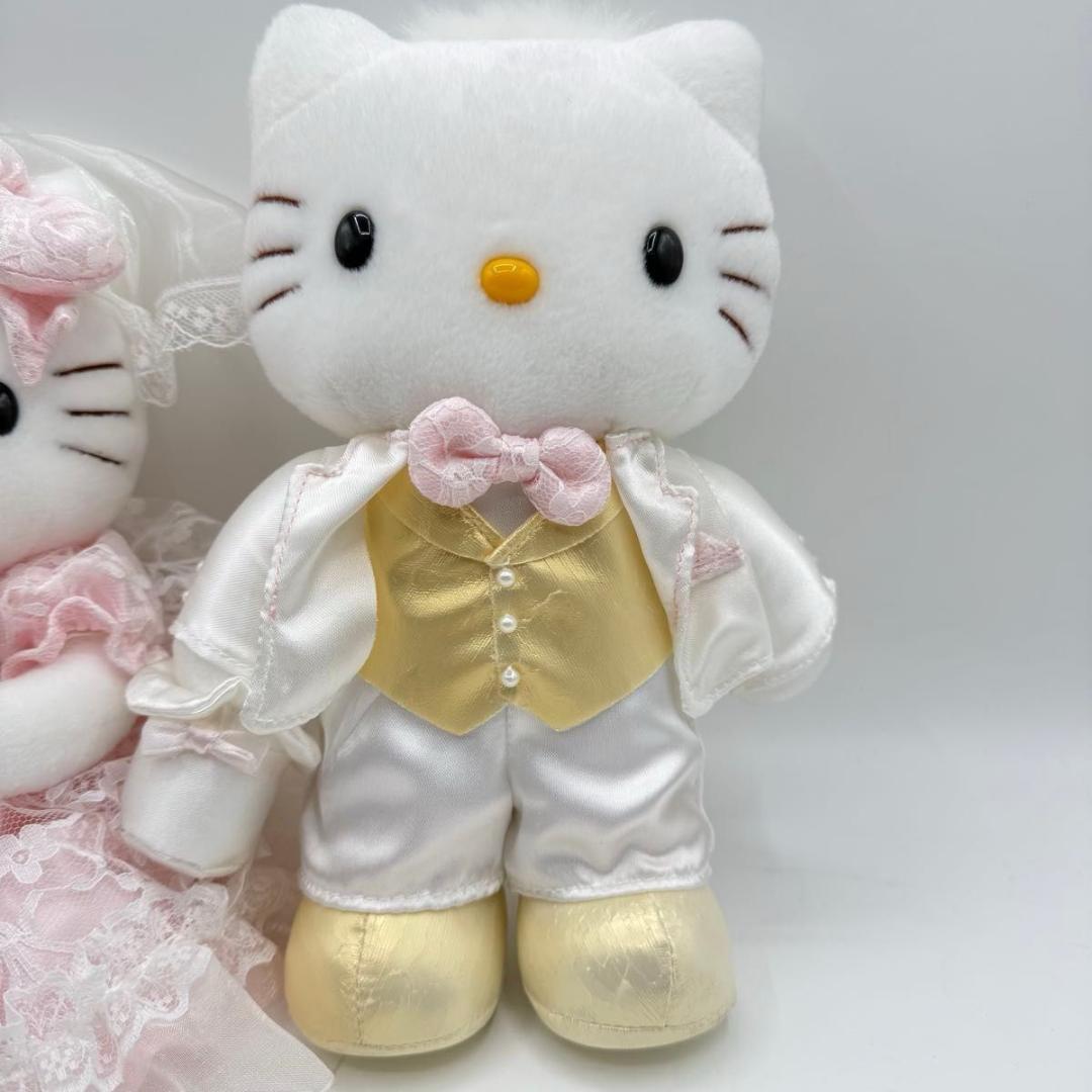 サンリオ ハローキティ ウェディングドール ぬいぐるみ 結婚式