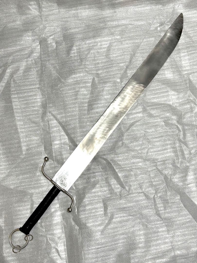 中国武術 南刀 ジュラルミン製 傷有 音鳴り 南拳 大会用 演武 カンフー