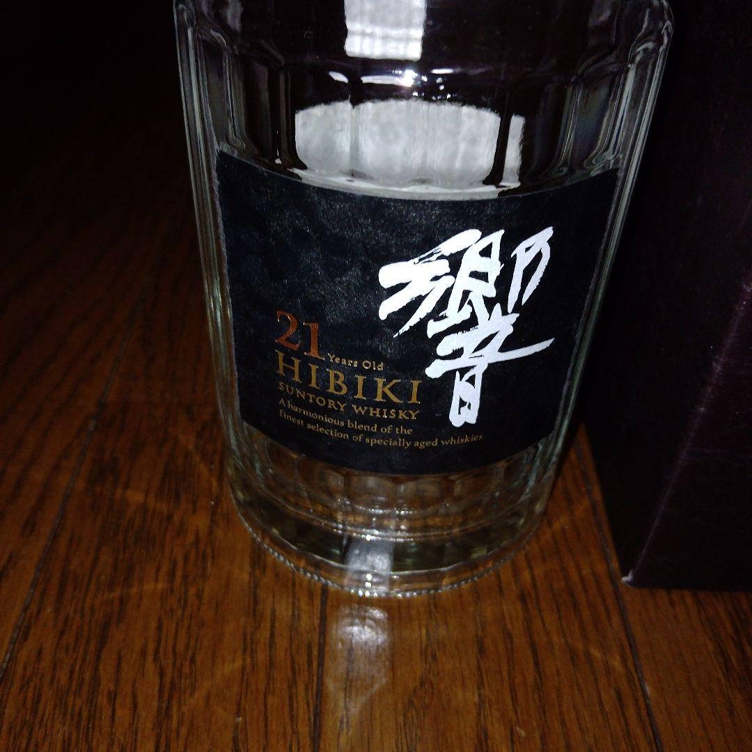Hibiki 21 Year Old ウイスキー　空瓶　空箱