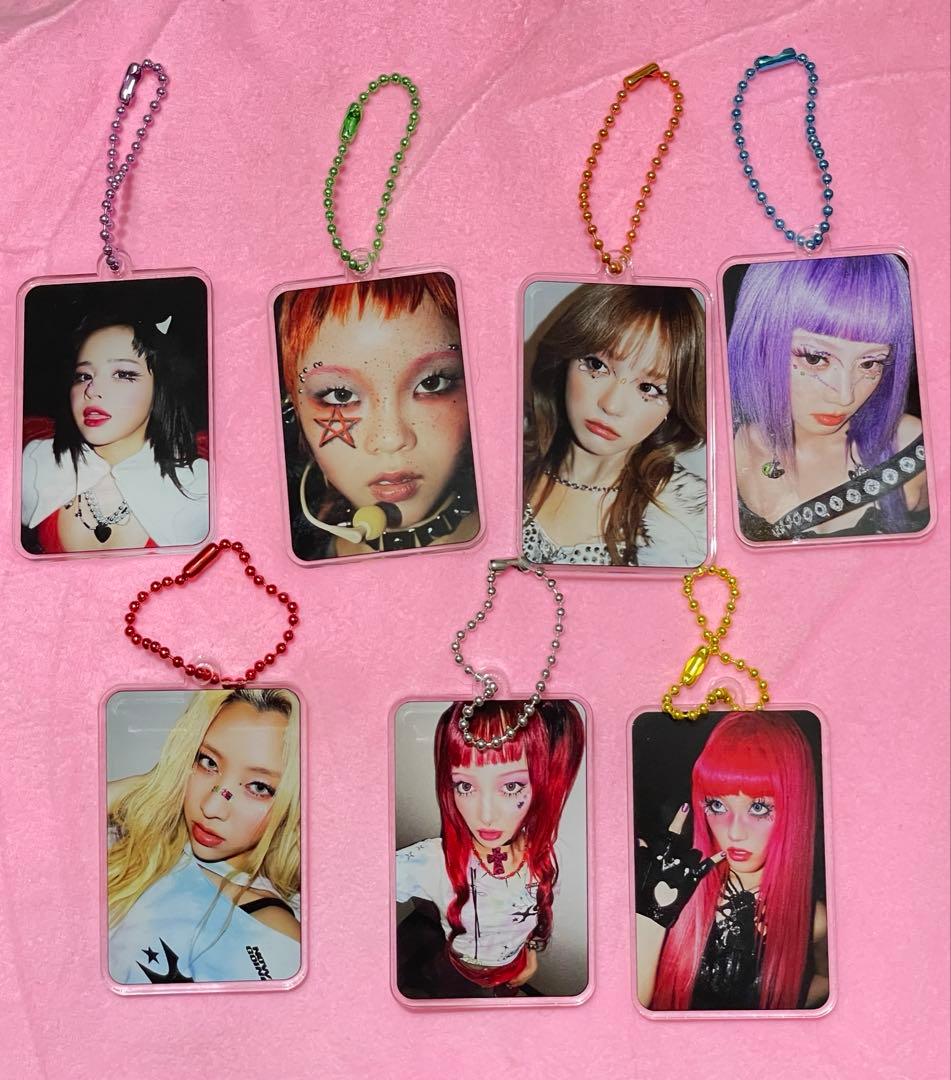 【XG ALPHAZ会員限定】　アクリルキーチェーン　７種コンプリートセット