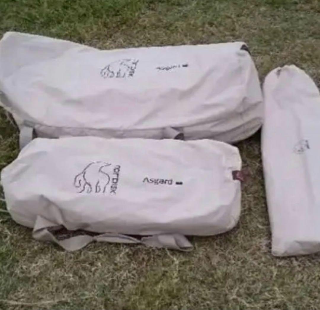 美品！ノルディスク アスガルド19.6 フロアシートセット