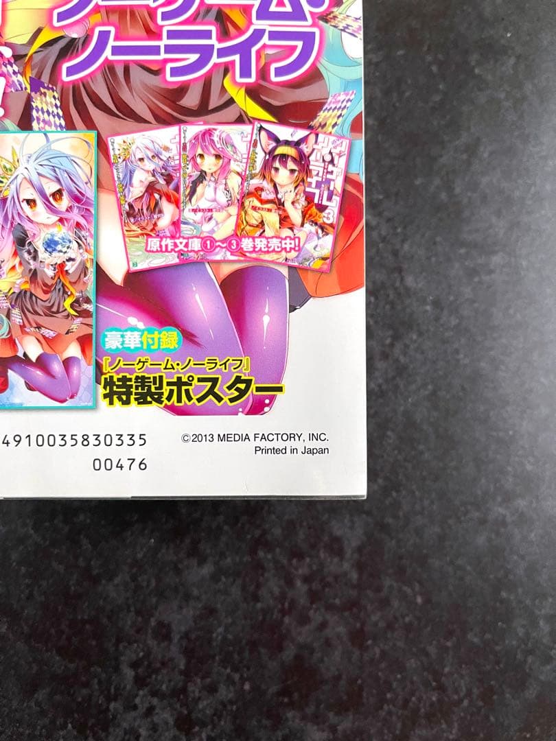 ●コミックアライブ 2013年 3月号 ●新連載 ノーゲーム・ノーライフ 榎宮祐