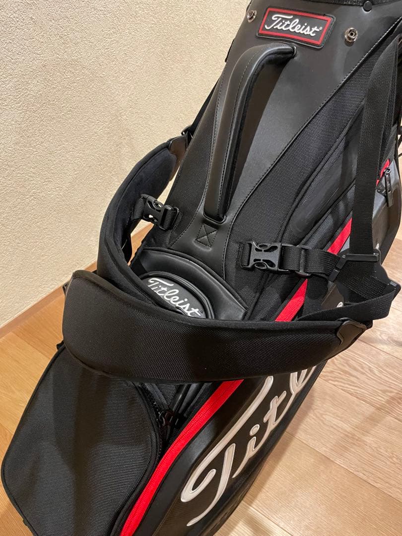 美品 Titleist キャディバッグ スタンド式