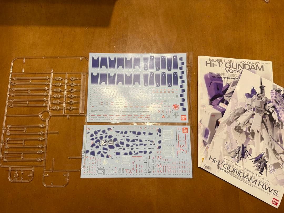 組立済み MG Hi-νガンダム ver.Ka HWS