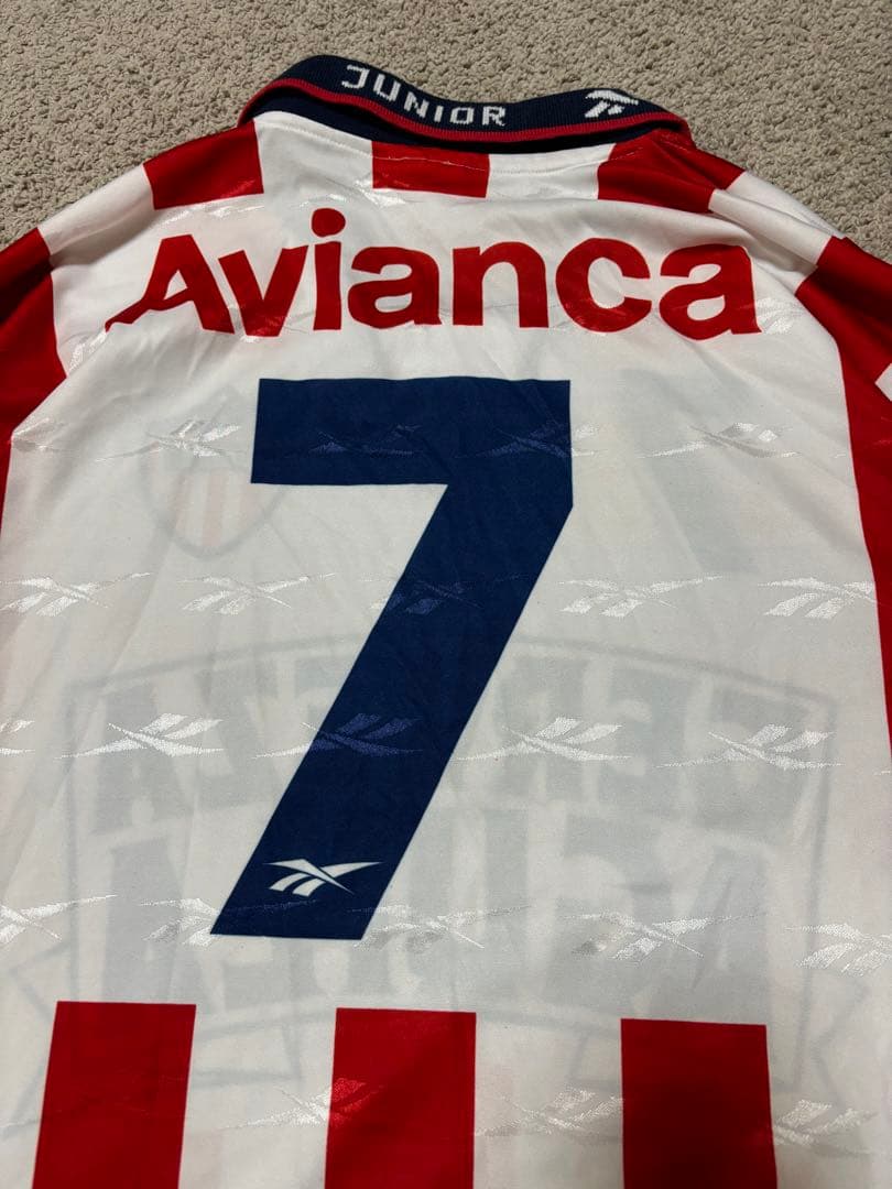 サッカー　アトレティコ・ジュニオール　コロンビア　リーボック　ユニフォーム