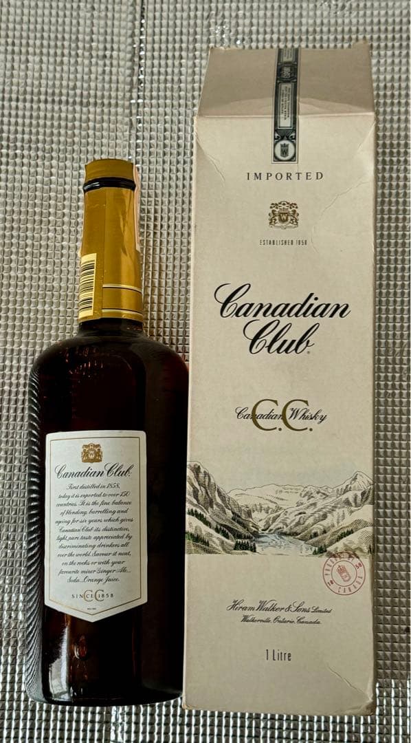 Canadian Club カナディアンクラブ　1983 40％ 1000ml