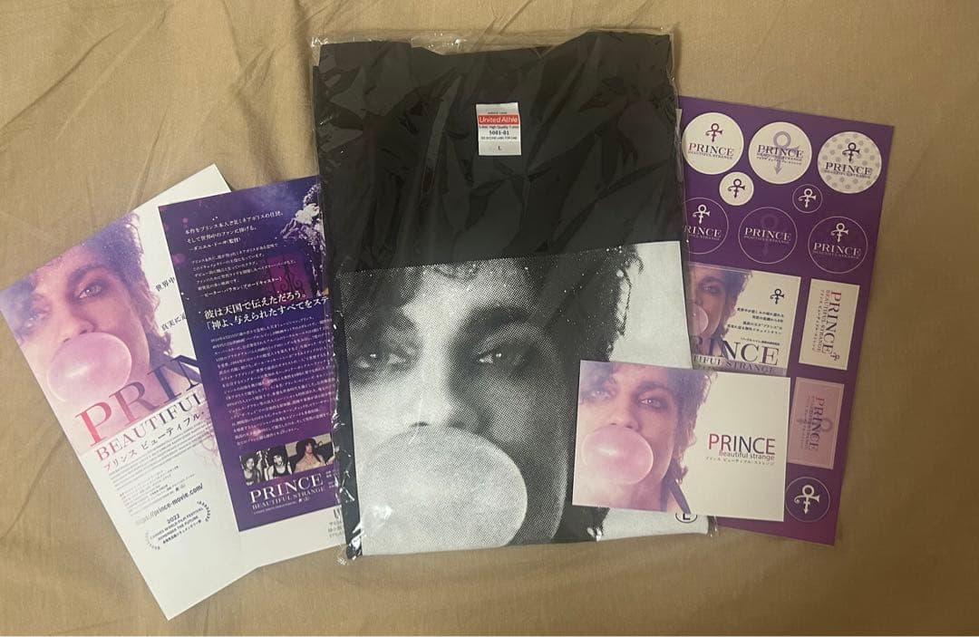 プリンス Tシャツ 映画 PRINCE BEAUTIFUL STRANGEグッズ