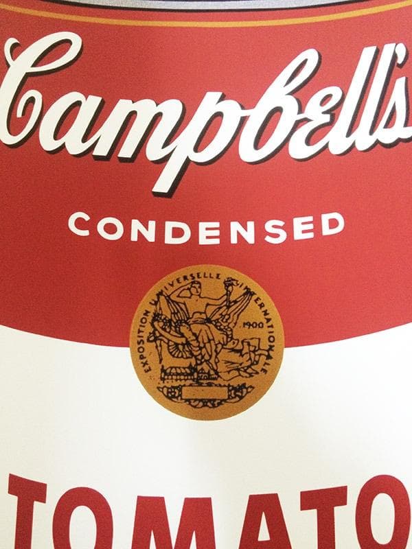 キャンベルスープ缶 トマト 1968アンディ ウォーホル アートポスター