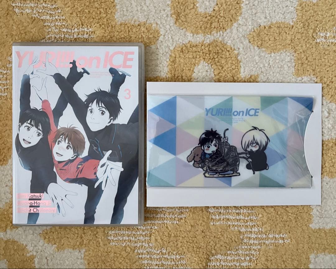 【特典付・未開封】ユーリオンアイス Blu-ray 全巻 雑誌 セット