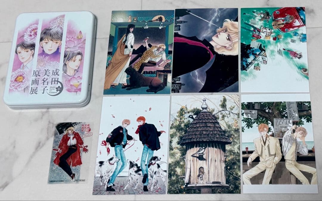 成田美名子原画展 グッズ17点セット エイリアン通り CIPHER