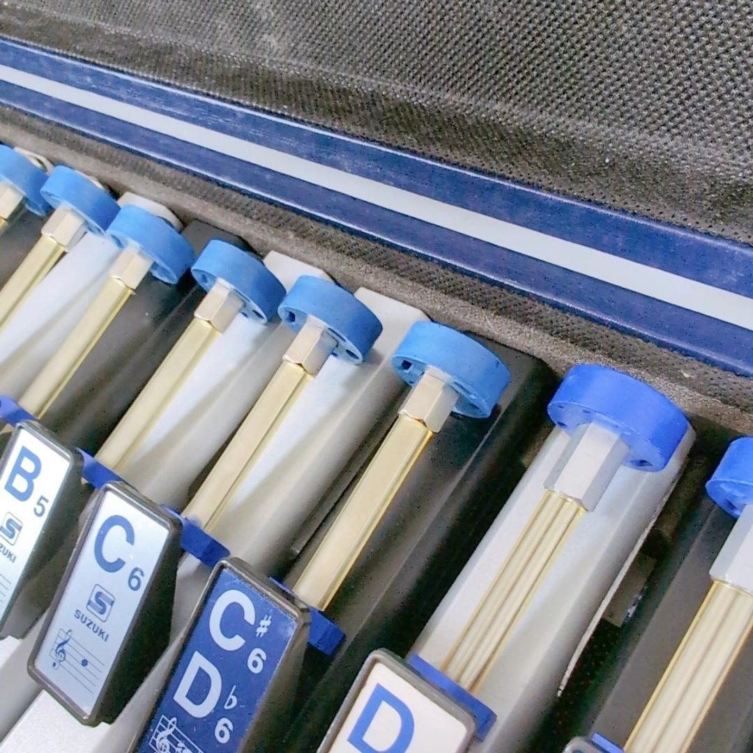 SUZUKI スズキ 鈴木楽器 トーンチャイム HB-250 ハンドベル 25音