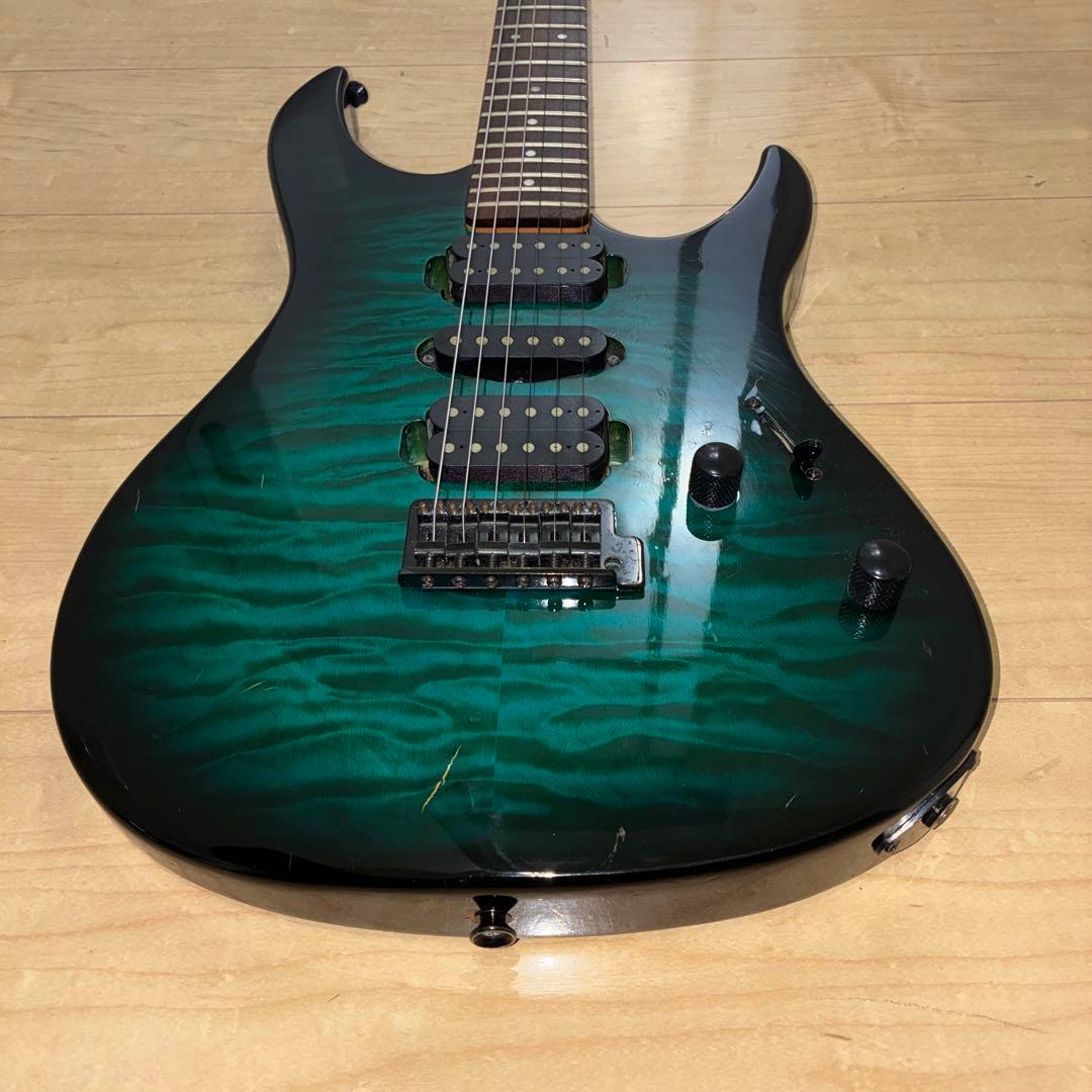 希少安い！！超美品　YAMAHA RGX221DHエレキギターHSHピックアップ