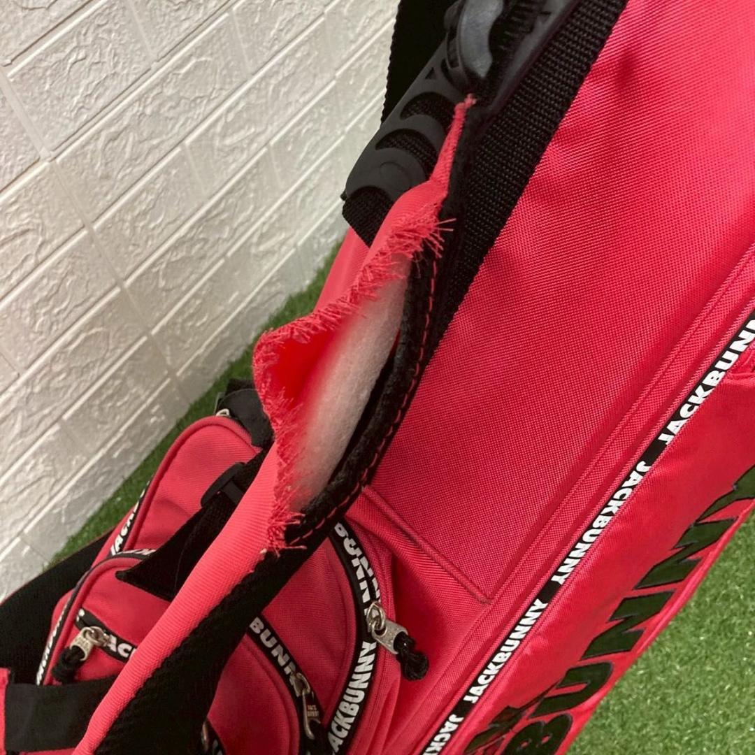 JACK BUNNY ジャックバーニー　ピンク キャディバッグ