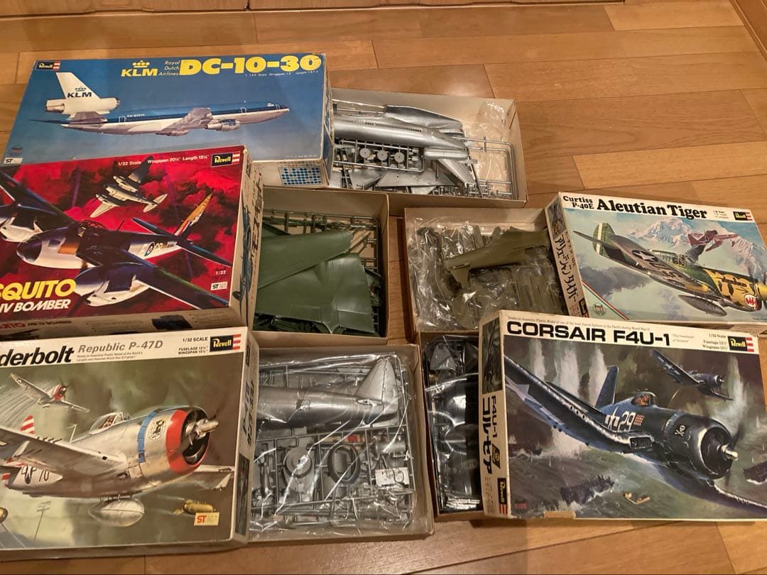 レベル プラモデル 14個セット 戦闘機 全日空 未組立