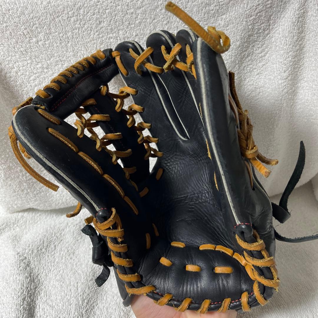 【美品】ミズノ 軟式 外野手用 グローブ ウィルドライブ サイズ14 即戦力