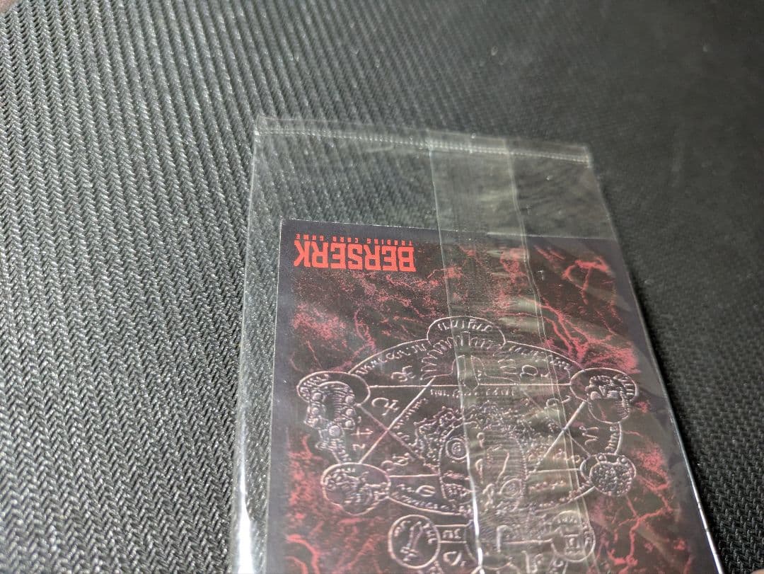 ま*読様 【注意ジャンク品】ベルセルク トレーディングカード【ガッツ】BK5bo