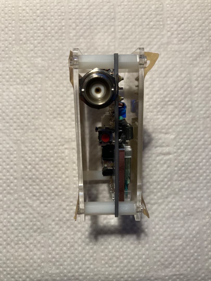 【値下】小型QRP用通過型VSWR メーター・キット組立調整済 HF/50MHz