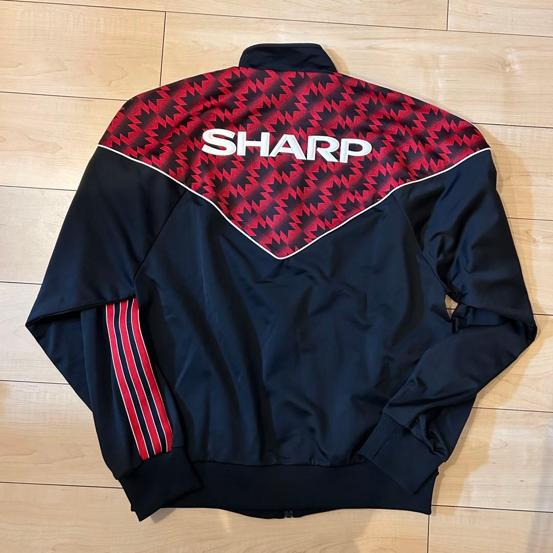 新品未使用トラックトップジャケットマンチェスター・ユナイテッドプレミアリーグ復刻