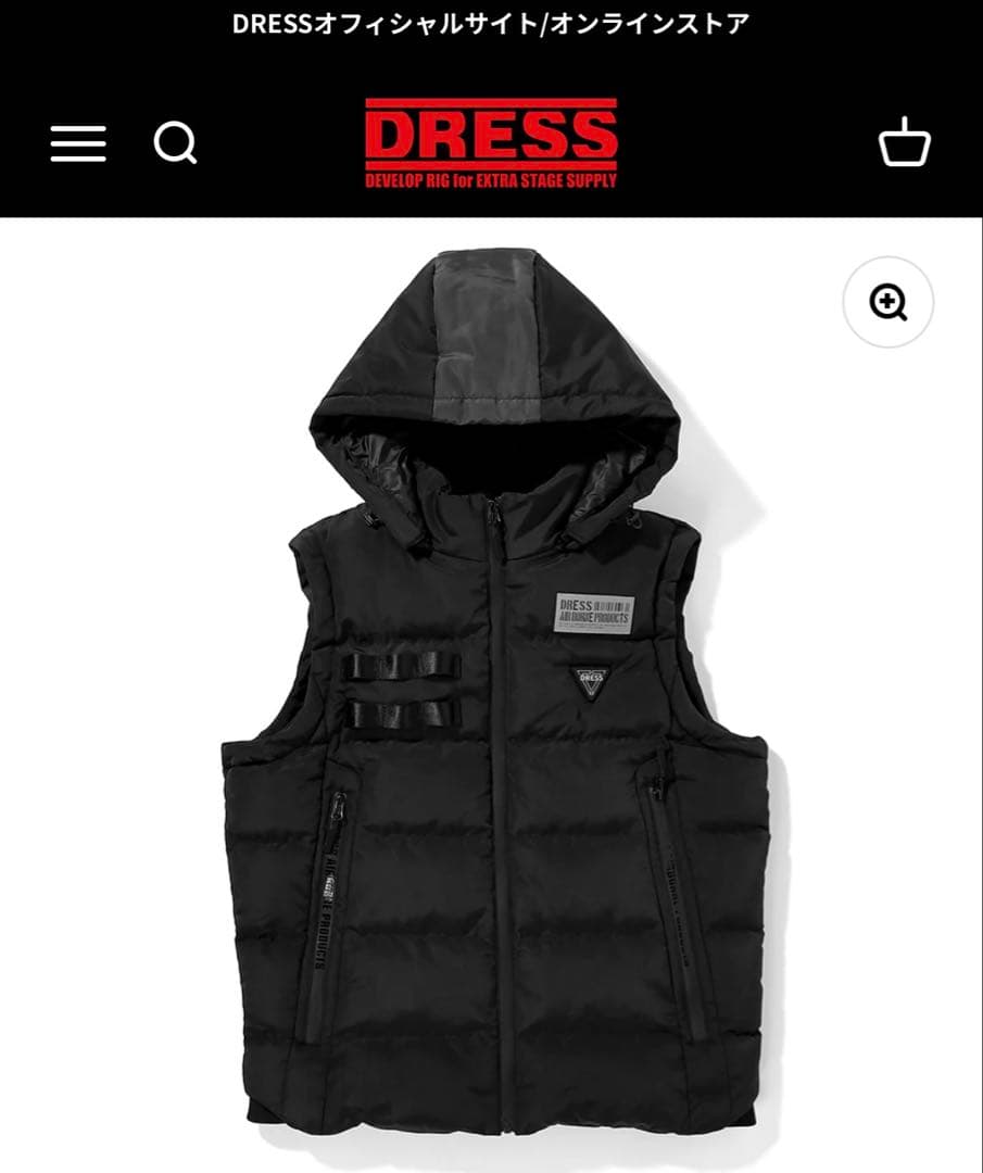 DRESS HEAT VEST AIRBORNE ブラック 2XL