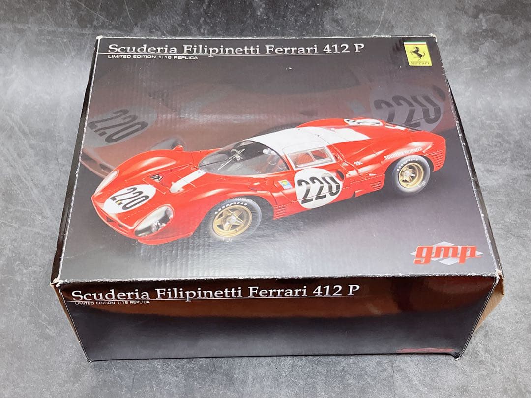 ミニカー GMP 1/18 Ferrari 412P 1967 Targa Florio