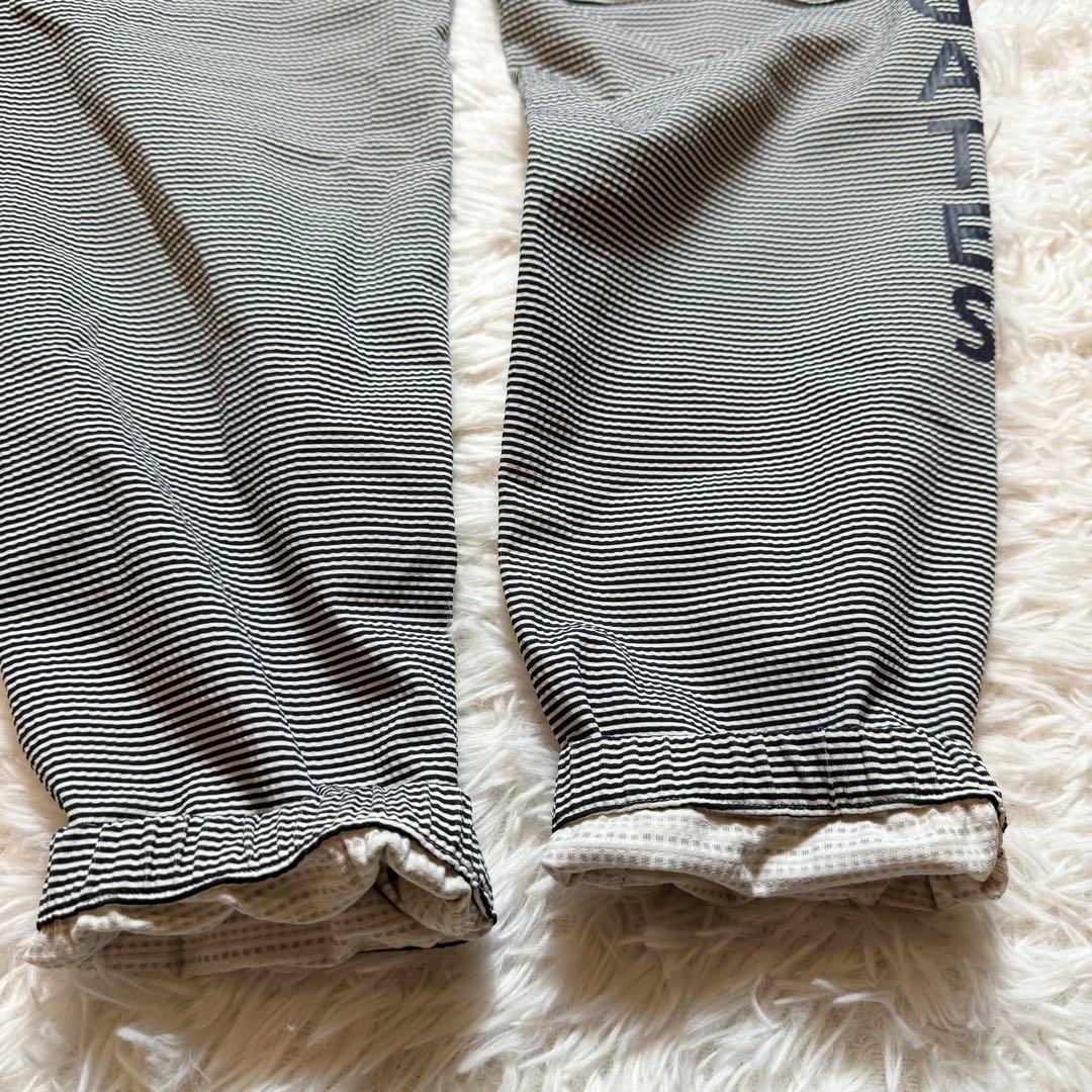 BB2様未使用級 パーリーゲイツ ドビーストレッチ ストライプパンツ PG リン