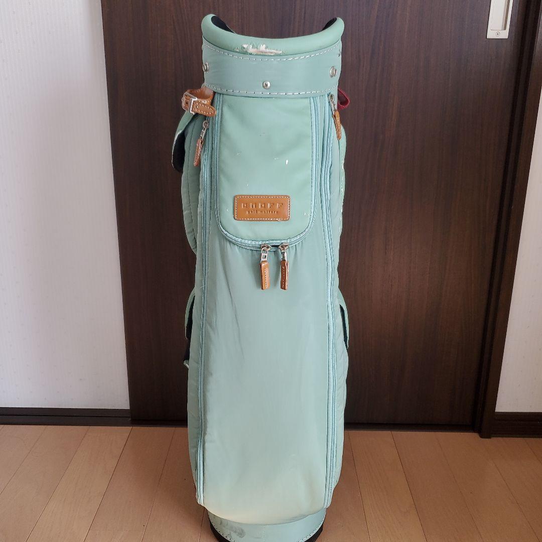 ミントグリーン ONOFFキャディバッグ