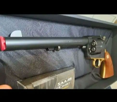 SAA　東京マルイ エアーリボルバー プロ