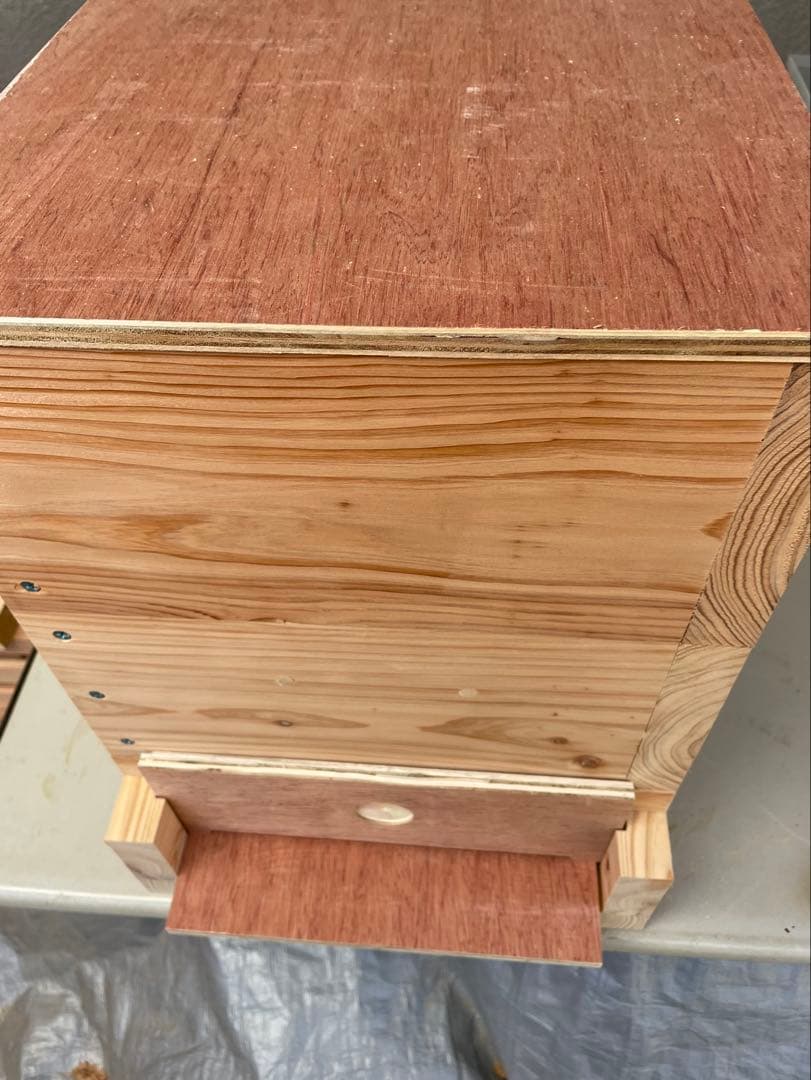 日本蜜蜂重箱式巣箱ハニーズハウス！超訳あり特価！二セット！送料無料！