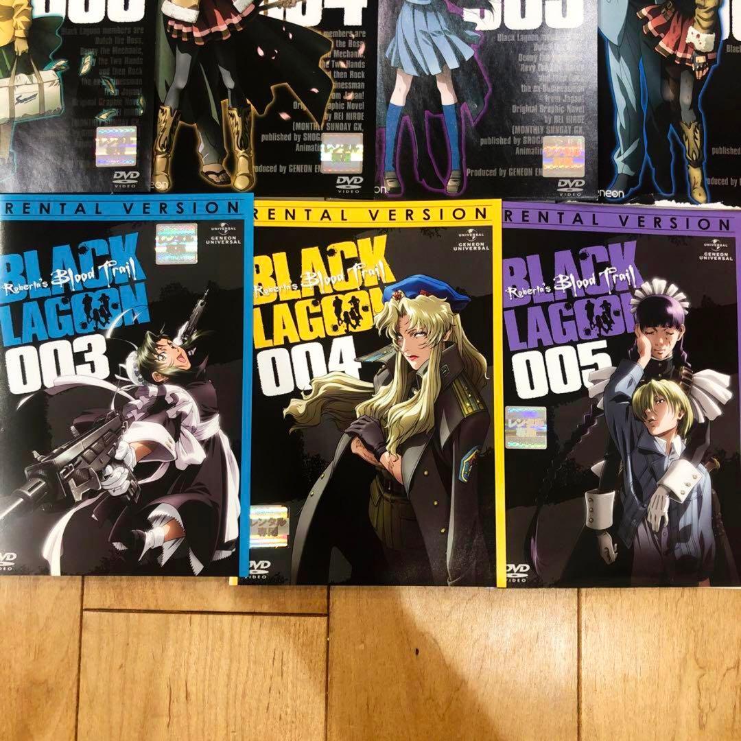 ブラックラグーン　1期+2期+3期　全17巻セット　完結　DVD　アニメ