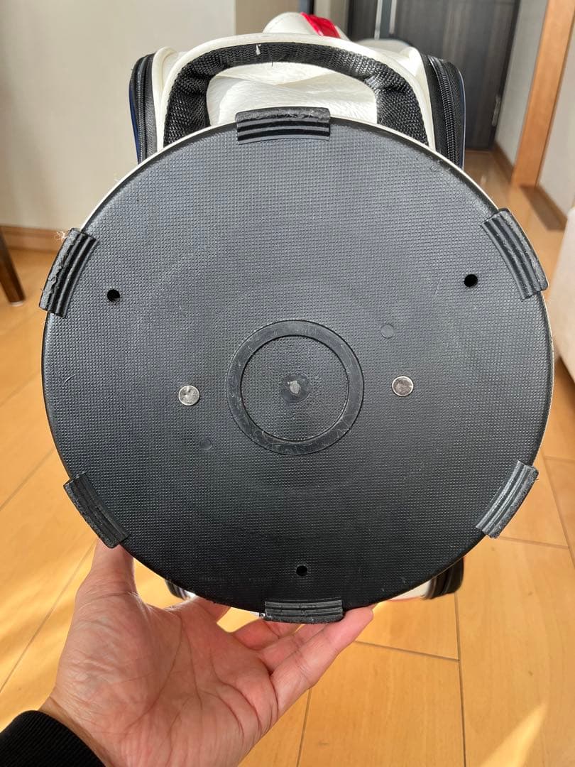 希少　良品キャロウェイ ベア カート型キャディバッグ 星柄 限定モデル レザー調