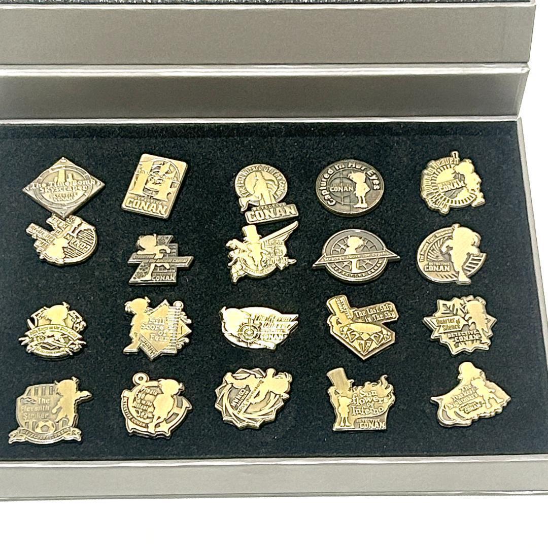 劇場版名探偵コナン20周年記念Blu-rayBOX特典ピンバッジ 識別①