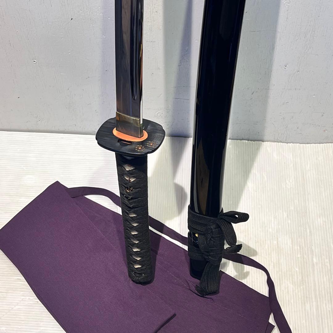 【 模造刀 / 長刀 】刀 アンティーク　梵字 刀 鞘 侍 置物