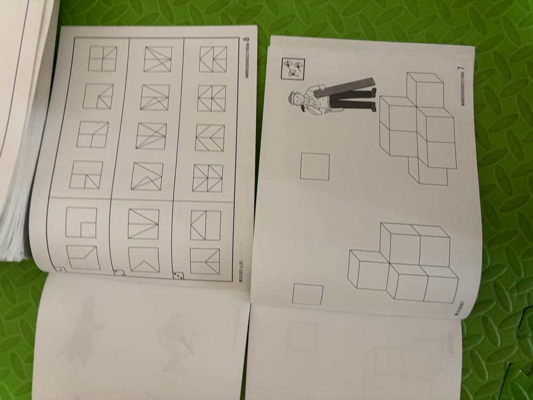 理英会プリント　小学校受験　年少　年中　学習プリント　難関私立　ピンポンくん