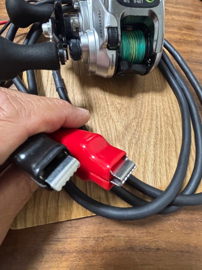 シマノフォースマスター401DHジャンク　コード付