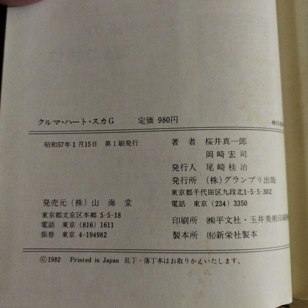 クルマ・ハート・スカG　車の魅力とエンジニア魂　1982年