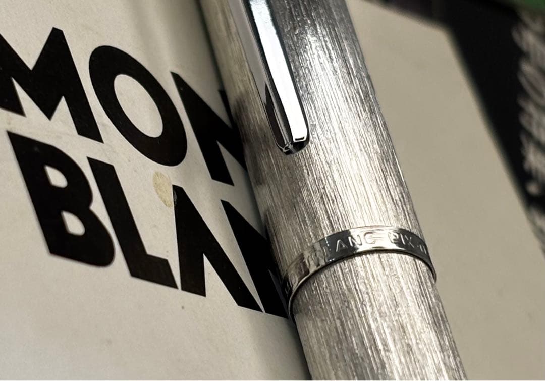 ⭐️価値の有る総銀製価値の高いNo106-O-mat4カラーマルチペン⭐️モンブラン