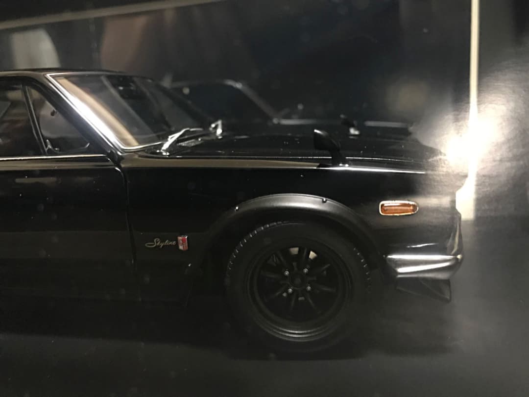 オートアート 1/18 GT-R KPGC10 ブラック チューンドバージョン