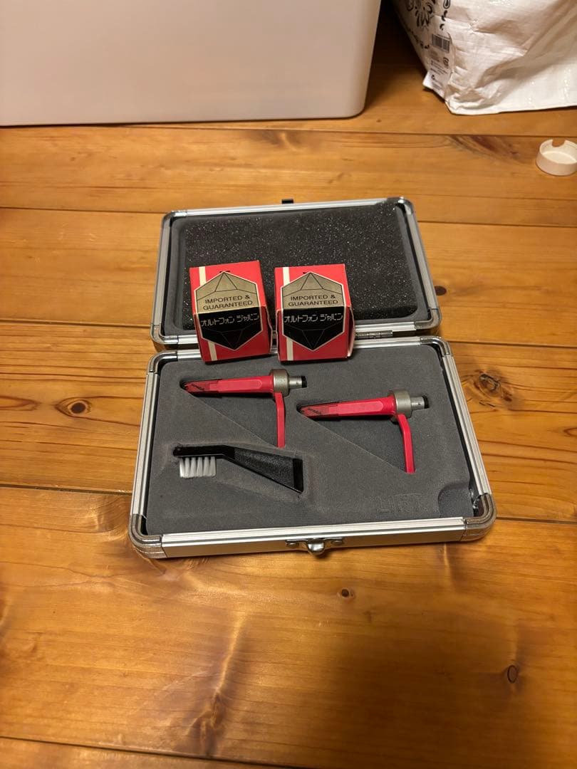 ortofon カートリッジセット　ケース付き