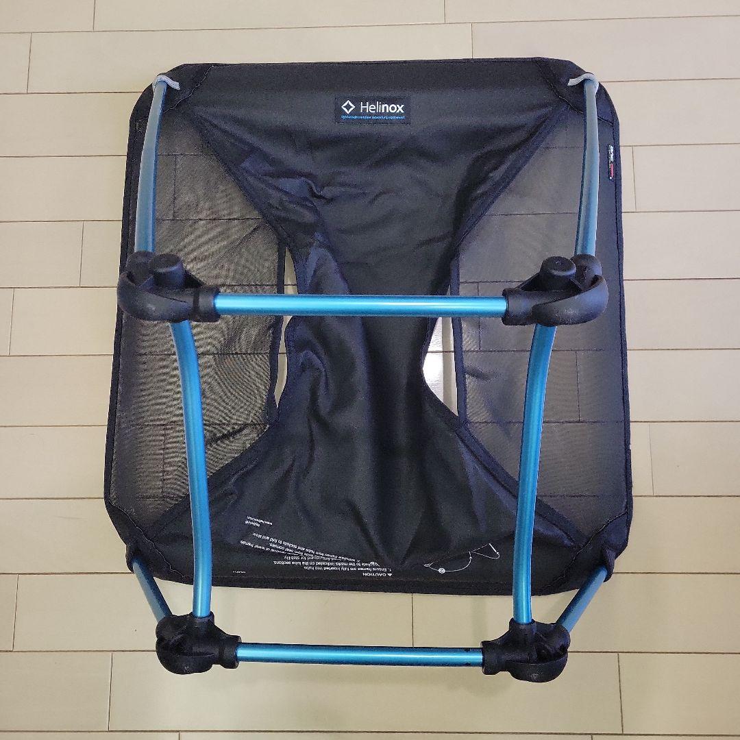 ヘリノックス　グラウンドチェア　ブラック